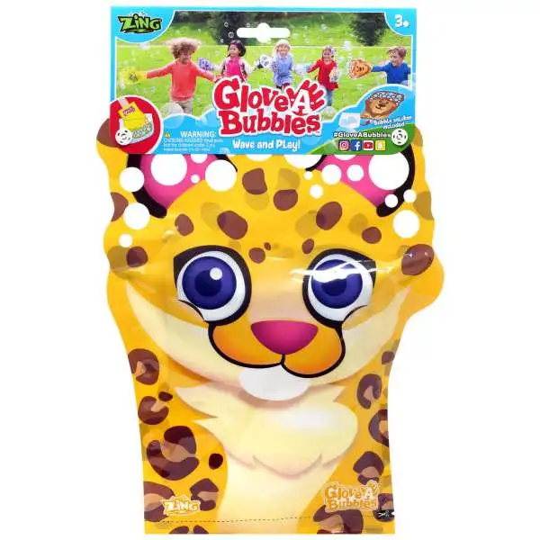 Glove A Bubble Cheetah
