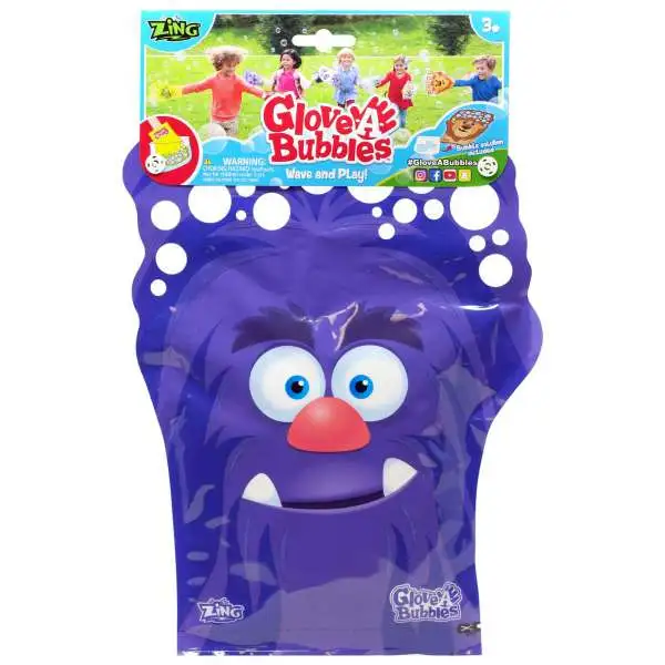 Glove A Bubble Purple Monster