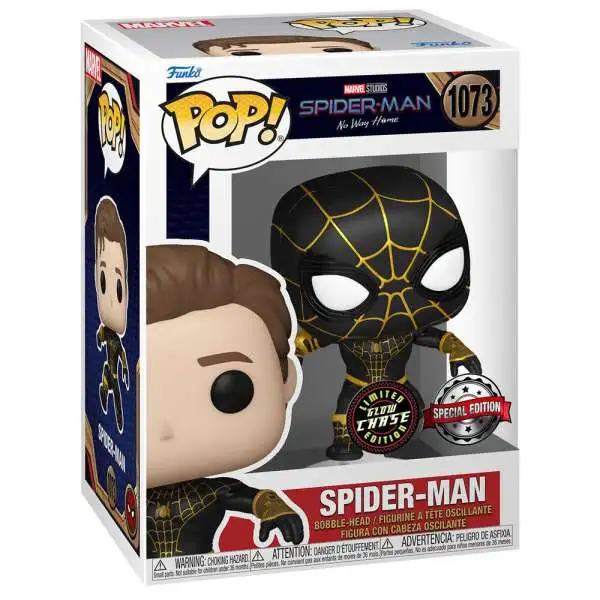 Funko Marvel Spider-Man No Way Home Spider-Man Vinyl Figure [Glow Chase]
