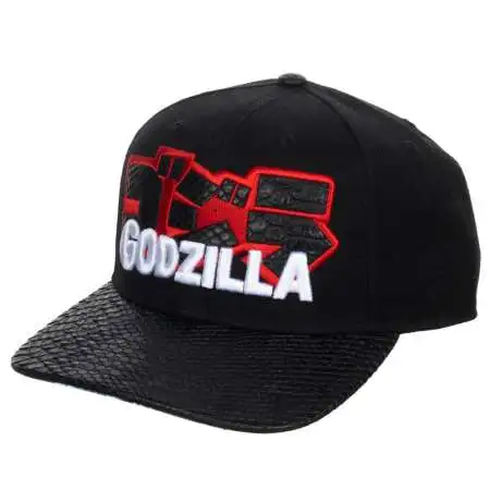 Godzilla Kanji Pre-Curved Snapback Cap