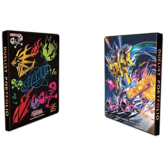 YuGiOh Trading Card Game Gold Pride Photo Finish Duelist 9-Pocket Portfolio