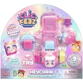 Clickeez Series 3 Bubble Pops Cube Deluxe Keychain [Clickable Collectibles!] (Pre-Order ships July)