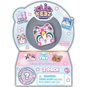 Clickeez Holiday Winter Wonders Mystery 2-Pack [2 RANDOM Clickable Collectibles!] (Pre-Order ships August)