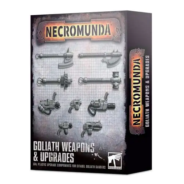 Warhammer 40,000 Necromunda: Underhive Goliath Weapons & Upgrades Miniature Set