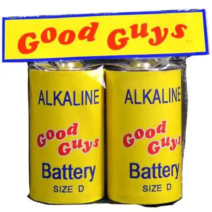 Child's Play 2 Good Guys Batteries Prop Replica