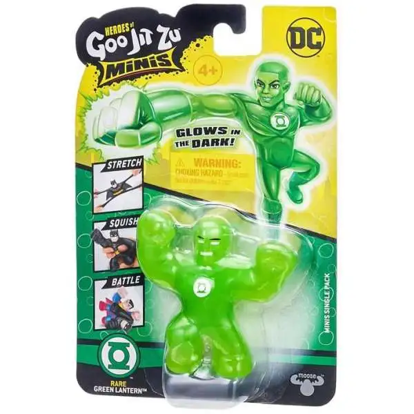 Heroes of Goo Jit Zu DC MINIS Green Lantern Figure [Glow-in-the-Dark]