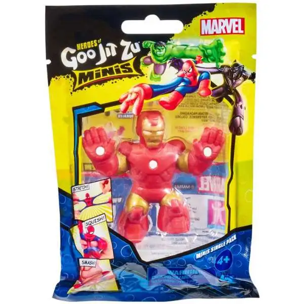 Heroes of Goo Jit Zu Marvel MINIS Iron Man Figure