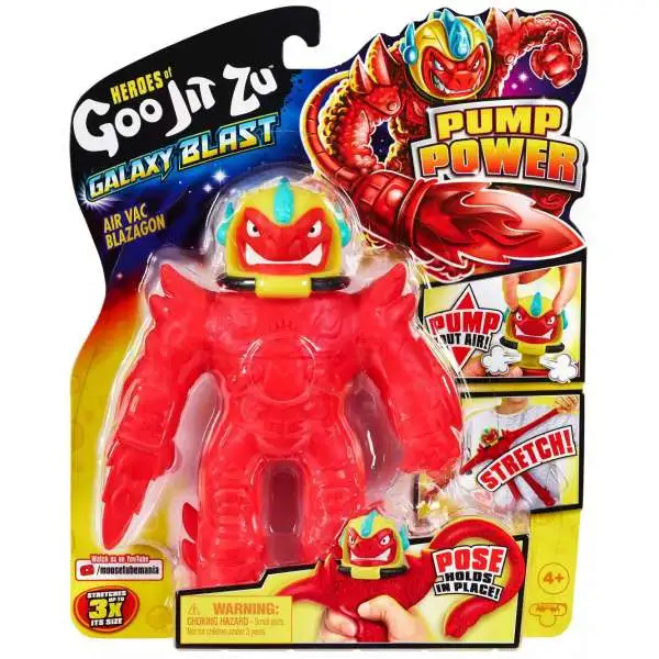 Heroes of Goo Jit Zu Galaxy Blast Air Vac Blazagon Action Figure