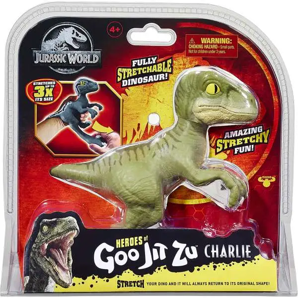 Heroes of Goo Jit Zu Jurassic World Charlie Action Figure