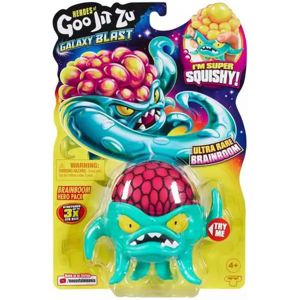 Heroes of Goo Jit Zu Galaxy Blast Brainboom Action Figure [Ultra Rare!]