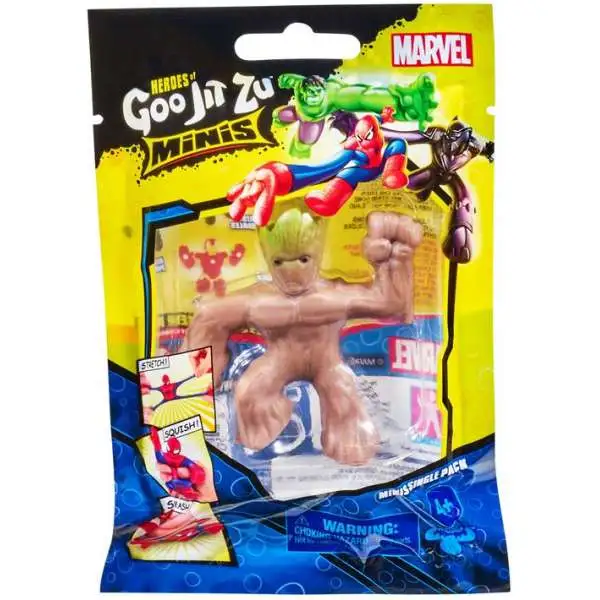 Heroes of Goo Jit Zu Marvel MINIS Groot Figure