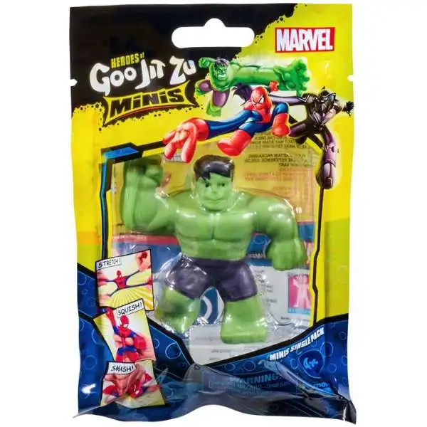 Heroes of Goo Jit Zu Marvel MINIS Hulk Figure Moose Toys - ToyWiz