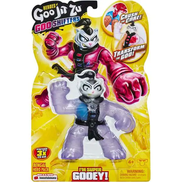 Heroes of Goo Jit Zu Goo Shifters Bengal Action Figure