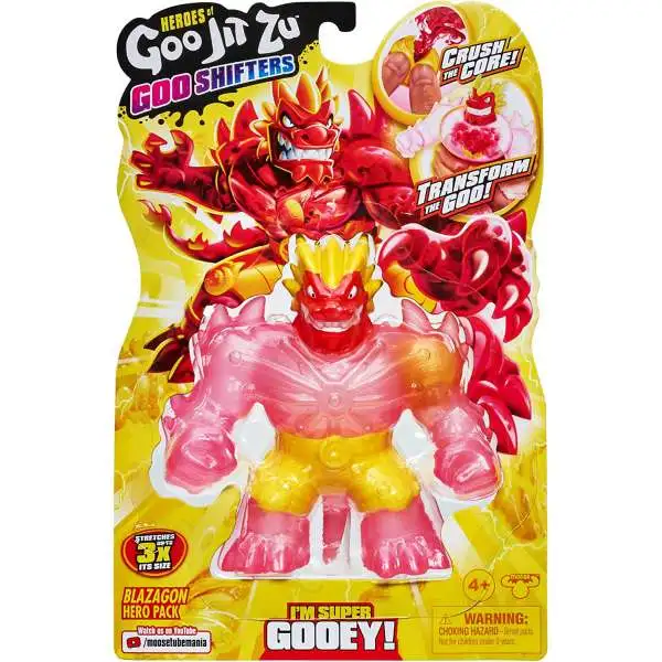 Heroes of Goo Jit Zu Goo Shifters Blazagon Action Figure [Damaged Package]