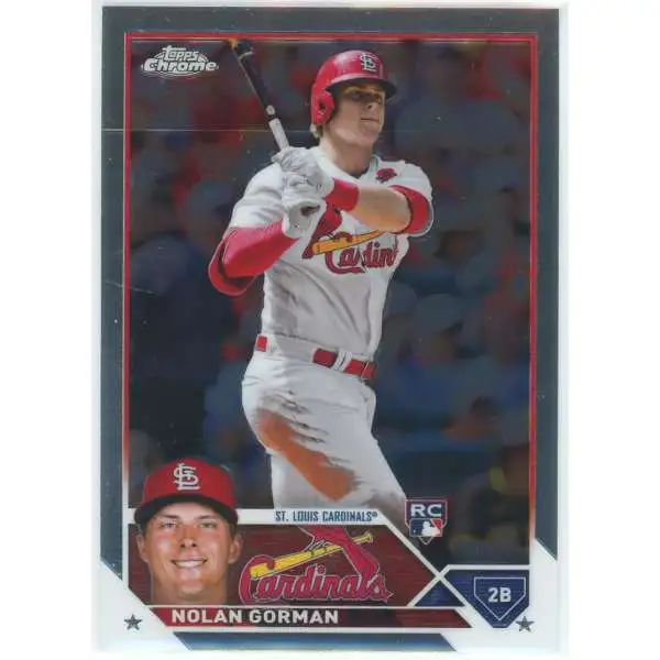 2023 Topps Nolan Gorman Rookie Stars Of MLB Insert Baseball Card