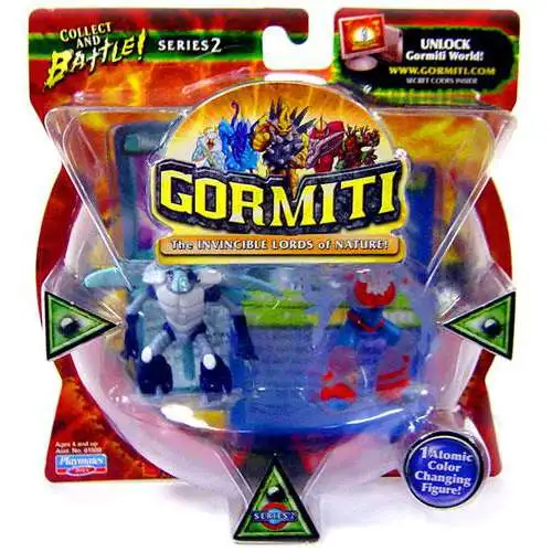 Gormiti Series 2 Dragon the Lethal & Multiplep Mini Figure 2-Pack [RANDOM Colors]