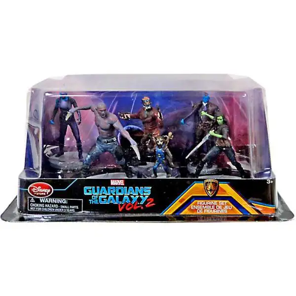 Disney Marvel Guardians of the Galaxy Vol. 2 Exclusive 6-Piece PVC Figure Play Set
