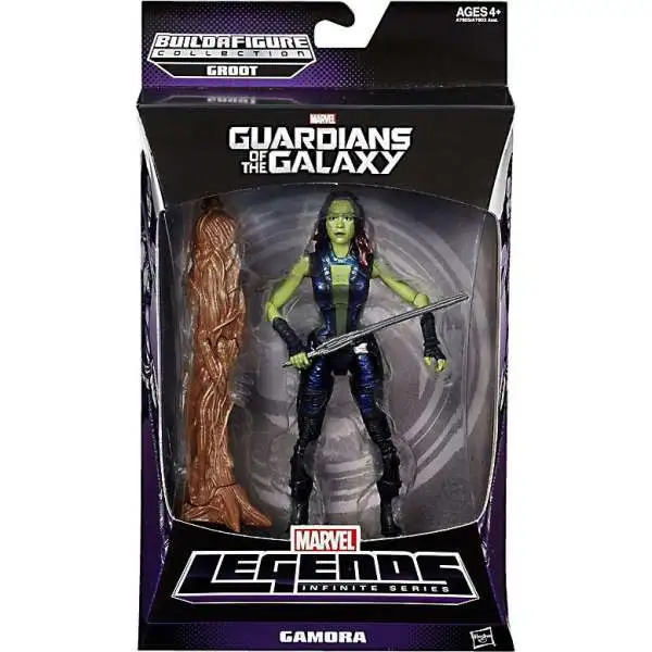 Guardians of the Galaxy Marvel Legends Groot Series Gamora Action Figure