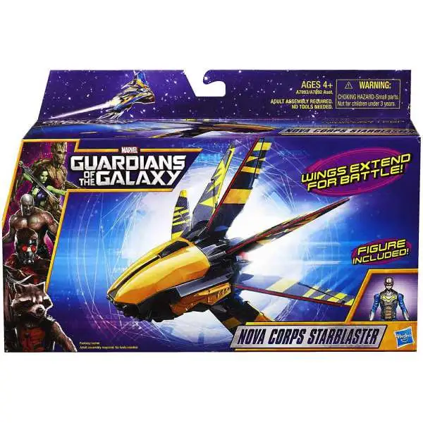 Marvel Guardians of the Galaxy Nova Corps Starblaster Action Figure Vehicle