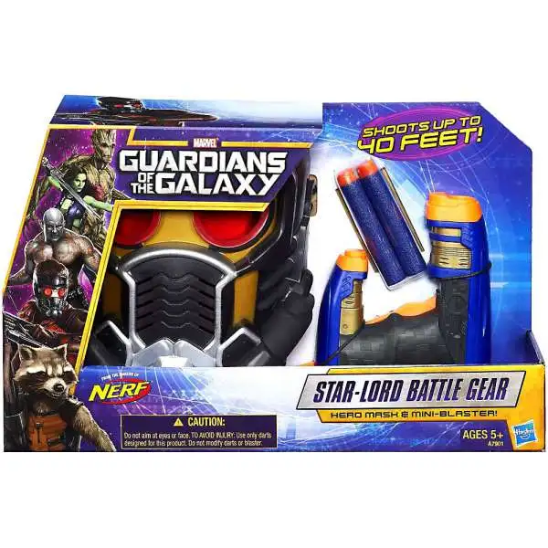 Marvel Guardians of the Galaxy Nerf Star-Lord Battle Gear Roleplay Toy