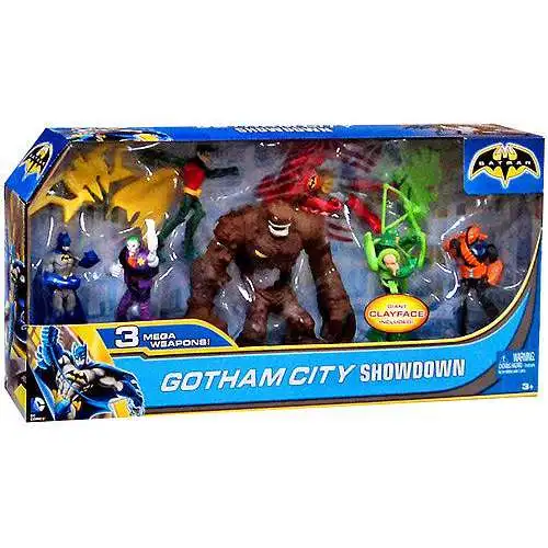 Batman Gotham City Showdown 3.75 Action Figure 7-Pack Mattel Toys