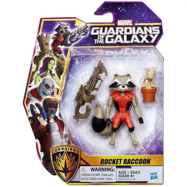 Marvel Guardians of the Galaxy Rocket Raccoon Action Figure