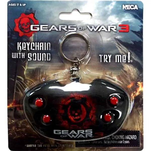 NECA Gears of War 3 Keychain [With Sound]