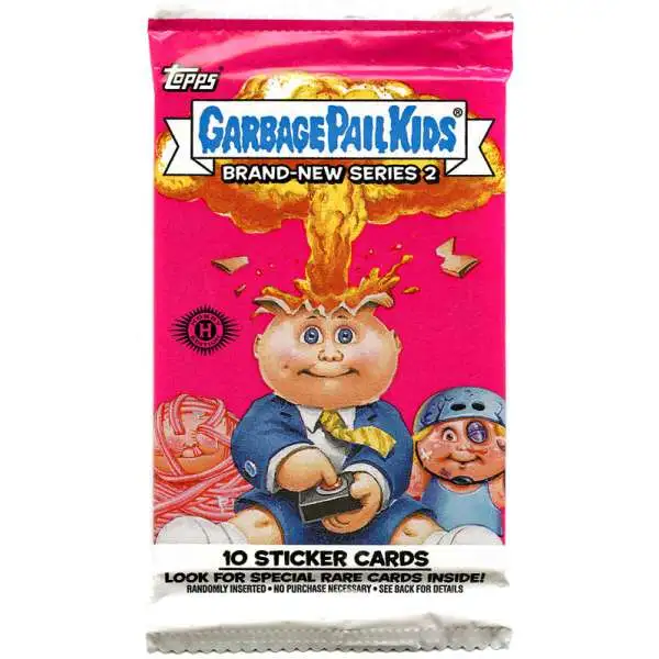Garbage Pail Kids Topps 2012 Brand New Series 2 Trading Card Sticker Pack