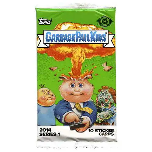 Garbage Pail Kids Topps 2014 Series 1 Trading Card HOBBY Pack [10 Cards]