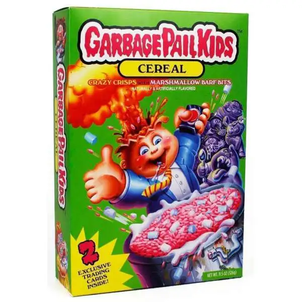 Garbage Pail Kids Crazy Crisps with Marshmallow Barf Bits Exclusive Breakfast Cereal