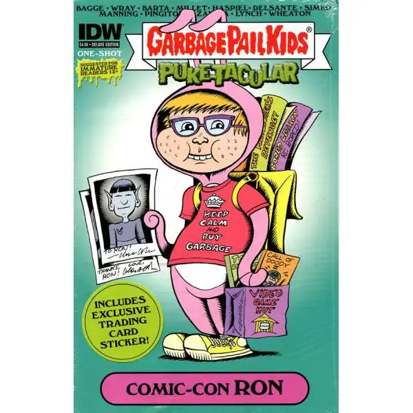 Garbage Pail Kids One-Shot Puke-Tacular Comic Book [Deluxe Cover]
