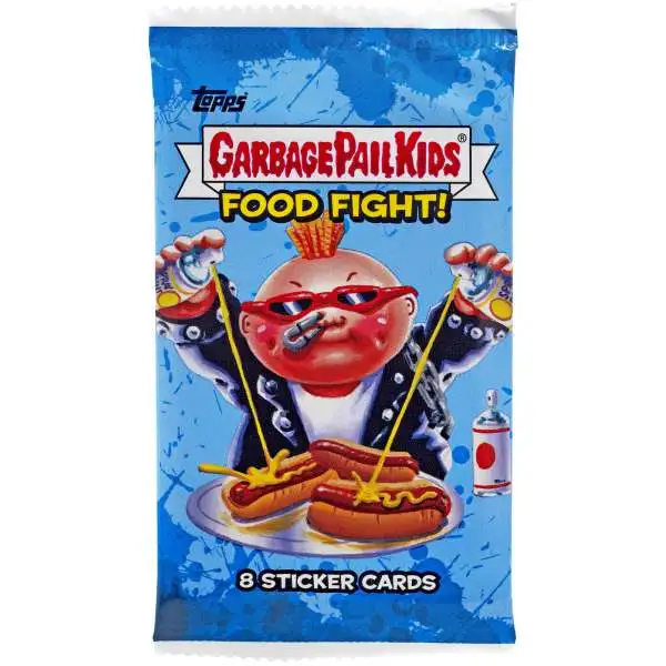 Garbage Pail Kids Topps 2021 Series 1 Food Fight Trading Card RETAIL Pack [8 Cards]