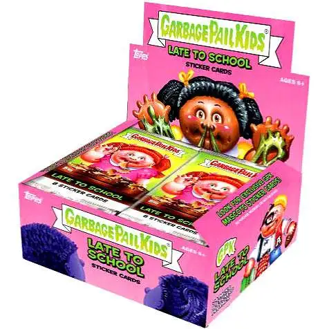 Garbage Pail Kids Topps 2020 Series 1 Late To School Trading Card Sticker Box [24 Packs]