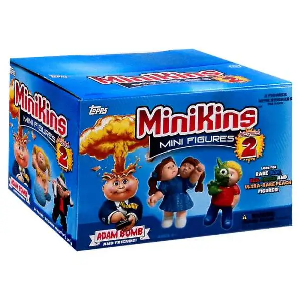 Garbage Pail Kids Topps MiniKins Series 2 Mini Figure HOBBY Box [24 Packs]