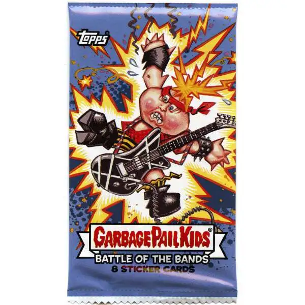 Garbage Pail Kids Topps 2017 Series 2 Battle of the Bands Trading Card Sticker Pack [8 Sticker Cards]