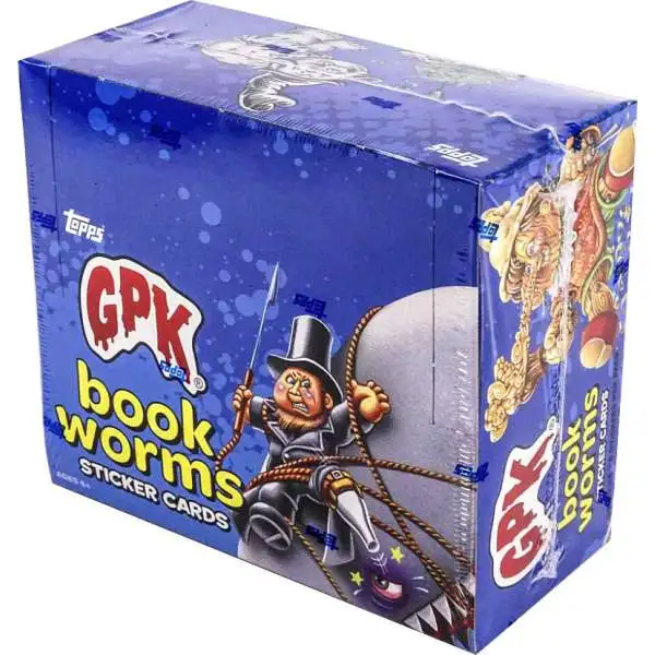 Garbage Pail Kids Topps 2022 Series 1 Book Worms Trading Card RETAIL Box [24 packs]
