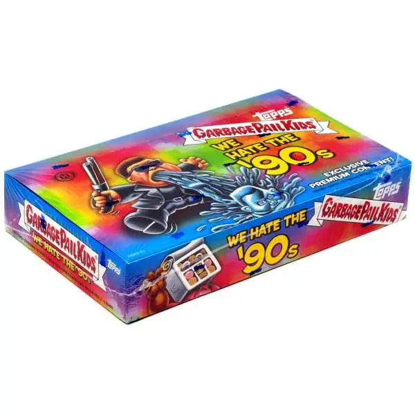 Garbage Pail Kids Topps 2019 We Hate the '90s Trading Card COLLECTOR Edition HOBBY Box [24 Packs]