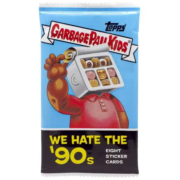 Garbage Pail Kids Topps 2019 We Hate the '90s Trading Card Sticker BLASTER Pack [8 Cards]