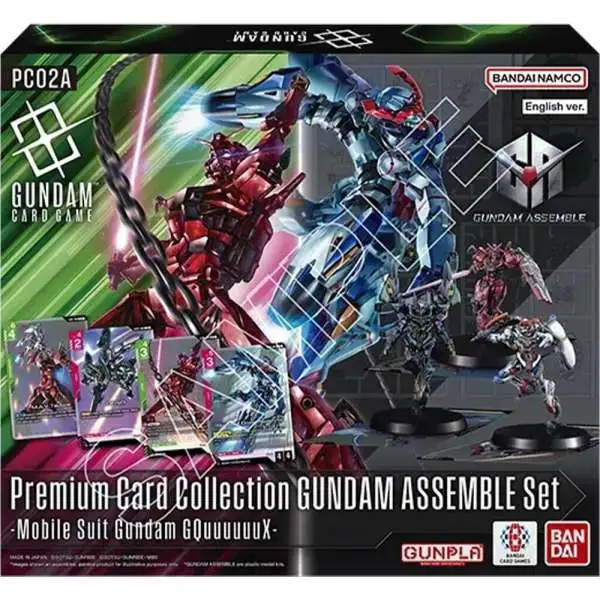 Gundam Trading Card Game Assemble GQuuuuuuX Premium Collection Set PC02A