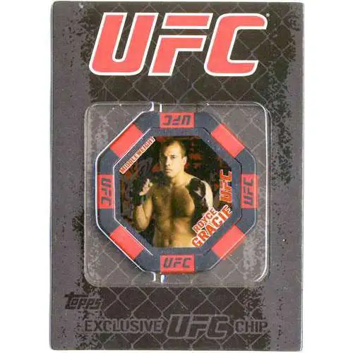 UFC Topps Main Event Royce Gracie Exclusive Poker Chip #7