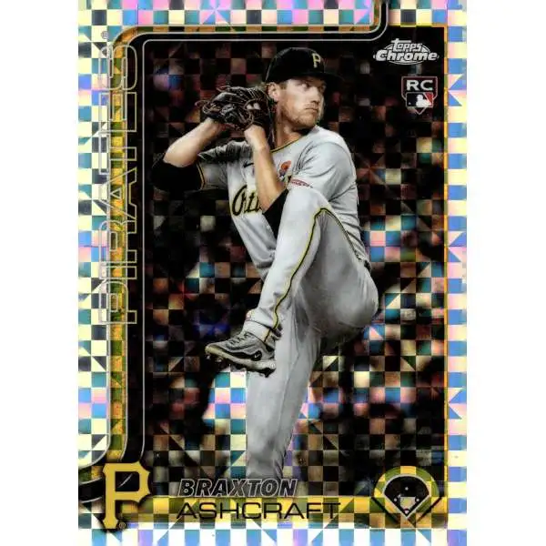 MLB 2025 Topps Chrome Update Series X-Fractor Graham Ashcraft USC142 [Rookie]