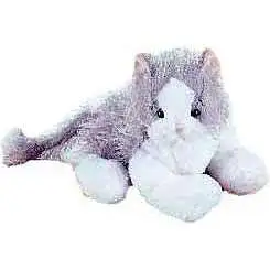 Webkinz Gray & White Cat Plush