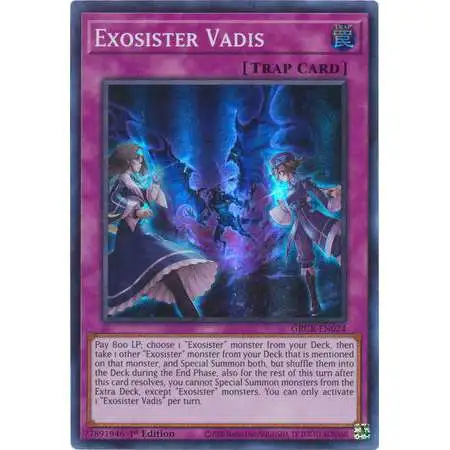 YuGiOh The Grand Creators Super Rare Exosister Vadis GRCR-EN024