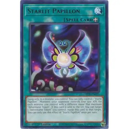 YuGiOh The Grand Creators Rare Starlit Papillon GRCR-EN031