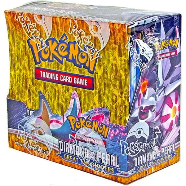 pokemon diamond pearl booster box & Mysterious Treasures Blister Pack new Pokmon that no Trainer has ever caught before Diamond & Pearl Stormfront Booster