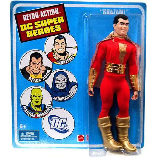 DC World's Greatest Super Heroes Retro Series 4 Shazam Retro Action Figure