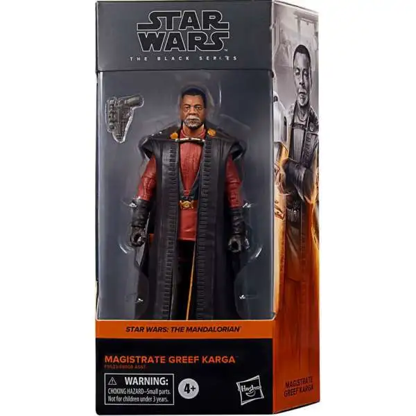 Star Wars The Mandalorian Black Series Magistrate Greef Karga Action Figure