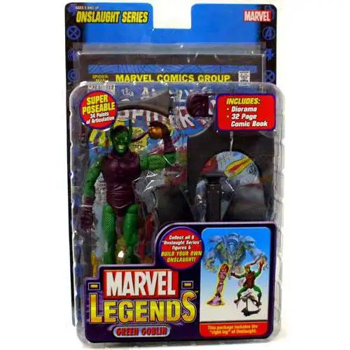 Marvel Legends Series 13 Onslaught Green Goblin Action Figure