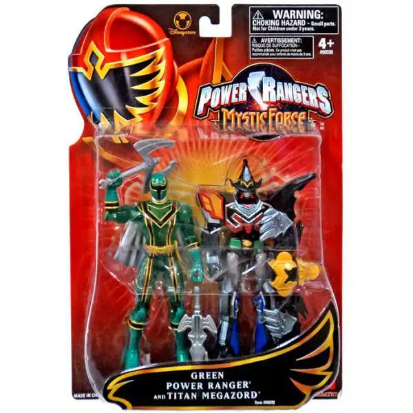 Power Rangers Mystic Force Green Power Ranger and Titan Megazord Exclusive Action Figure 2-Pack