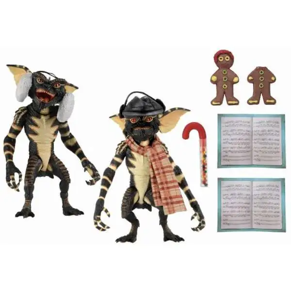 NECA Gremlins Christmas Carol Winter Scene Action Figure 2-Pack [Set #1]
